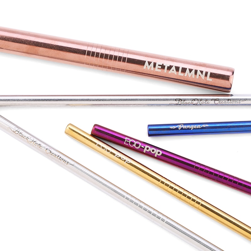 14 pcs Metal Reusable 304 Stainless Steel Straws Straight Bent Drinking Straw With Case Cleaning Brush Set Party Bar accessory 14 pcs Metal Reusable 304 Stainless Steel Straws Straight Bent Drinking Straw With Case Cleaning Brush Set Party Bar accessory