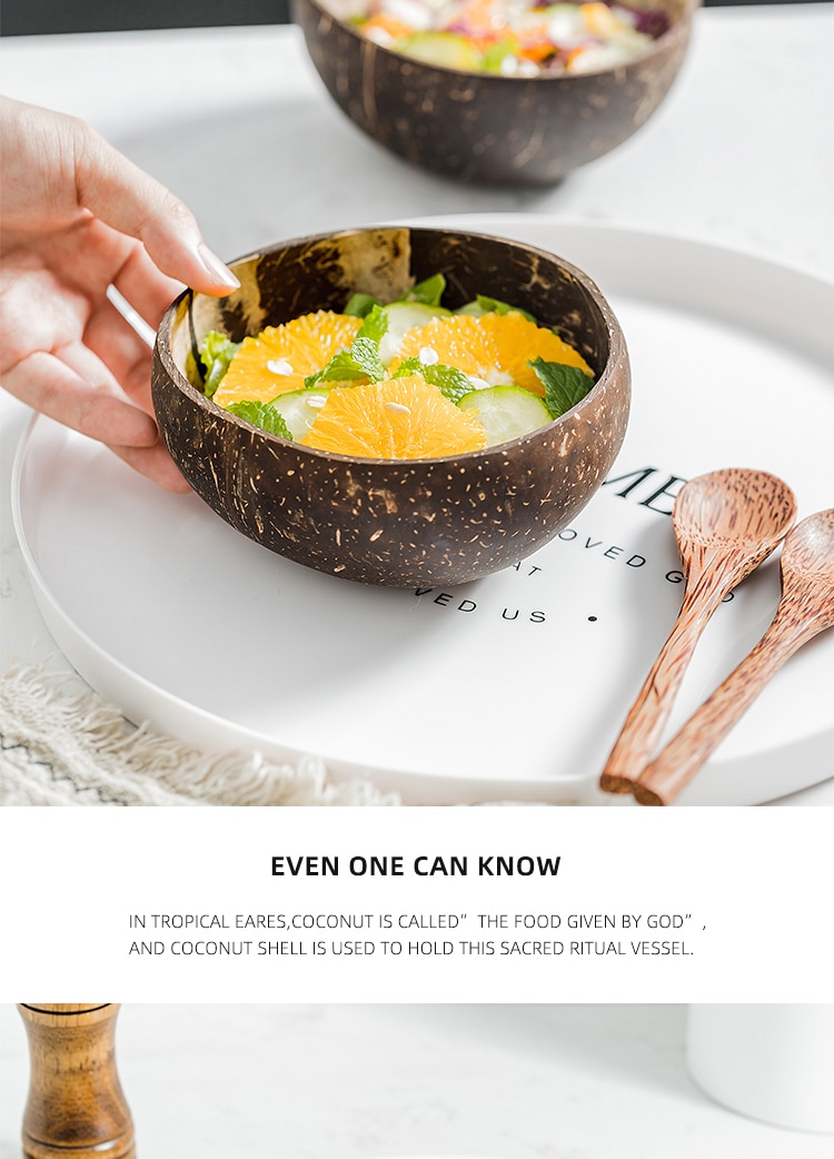 Creative Natural Coconut Wood Bowl Eco Friendly Fruit Salad Noodles Rice Ice Cream Wood Bowl Art Crafts Decoration Creative Natural Coconut Wood Bowl Eco Friendly Fruit Salad Noodles Rice Ice Cream Wood Bowl Art Crafts Decoration