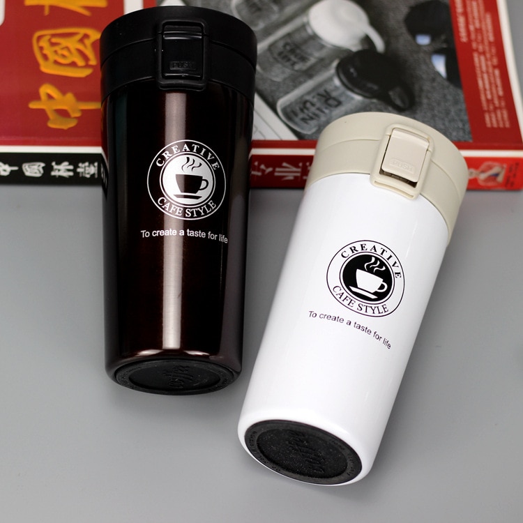 HOT Premium Travel Coffee Mug Stainless Steel Thermos Tumbler Cups Vacuum Flask thermo Water Bottle Tea Mug Thermocup HOT Premium Travel Coffee Mug Stainless Steel Thermos Tumbler Cups Vacuum Flask thermo Water Bottle Tea Mug Thermocup