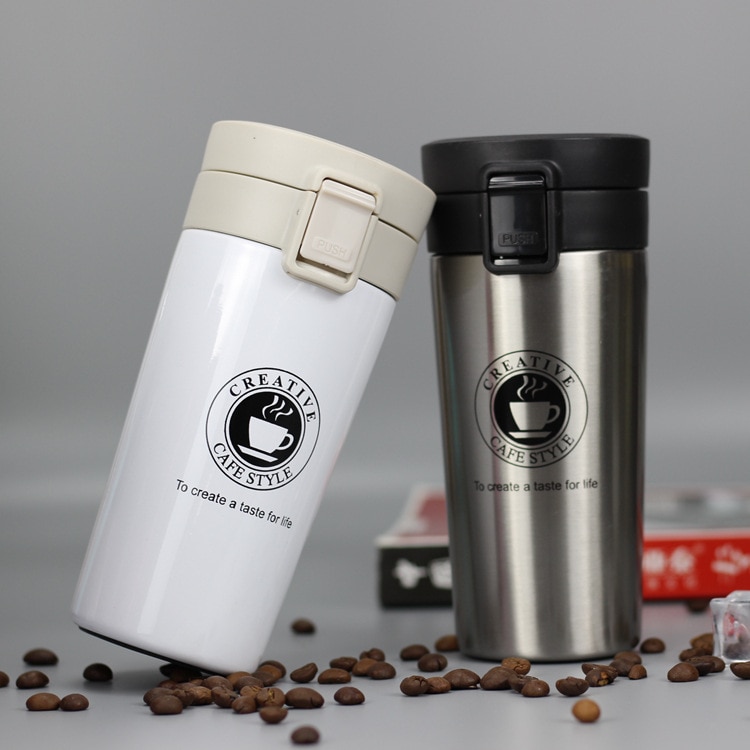 HOT Premium Travel Coffee Mug Stainless Steel Thermos Tumbler Cups Vacuum Flask thermo Water Bottle Tea Mug Thermocup HOT Premium Travel Coffee Mug Stainless Steel Thermos Tumbler Cups Vacuum Flask thermo Water Bottle Tea Mug Thermocup