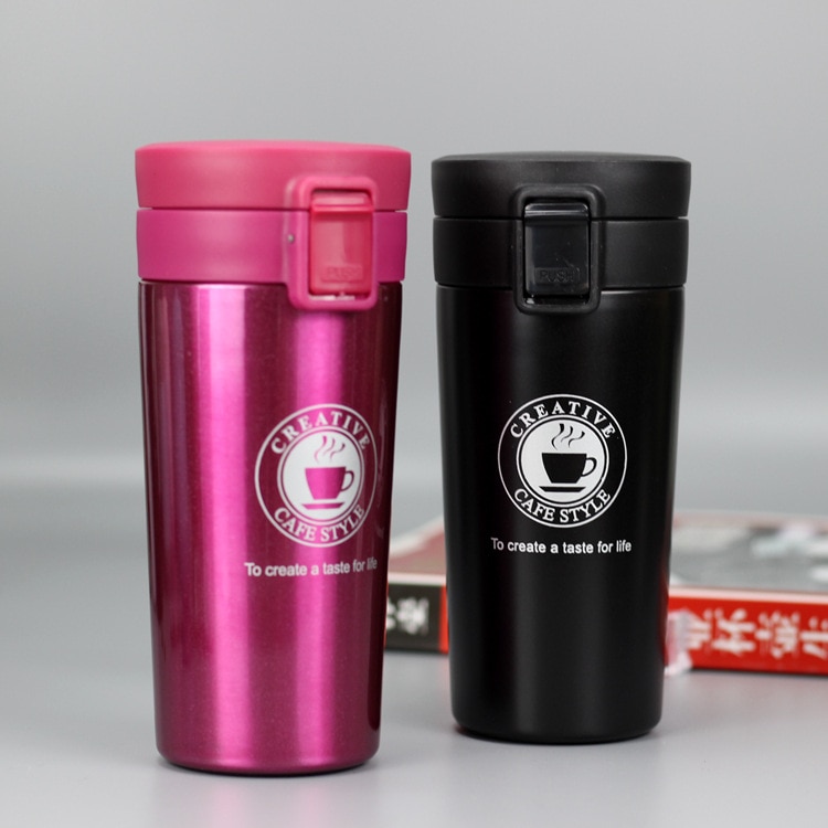 HOT Premium Travel Coffee Mug Stainless Steel Thermos Tumbler Cups Vacuum Flask thermo Water Bottle Tea Mug Thermocup HOT Premium Travel Coffee Mug Stainless Steel Thermos Tumbler Cups Vacuum Flask thermo Water Bottle Tea Mug Thermocup