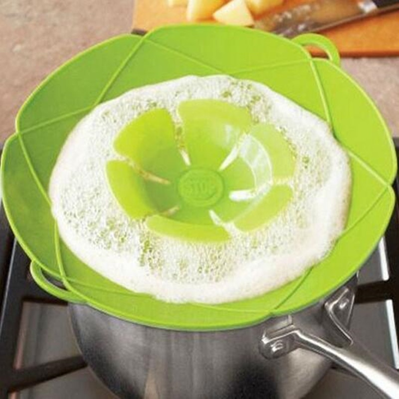 Silicone lid Spill Stopper Cover For Pot Pan Kitchen Accessories Cooking Tools Flower Cookware Utensil Silicone lid Spill Stopper Cover For Pot Pan Kitchen Accessories Cooking Tools Flower Cookware Utensil