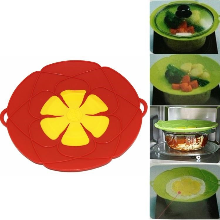 Silicone lid Spill Stopper Cover For Pot Pan Kitchen Accessories Cooking Tools Flower Cookware Utensil Silicone lid Spill Stopper Cover For Pot Pan Kitchen Accessories Cooking Tools Flower Cookware Utensil