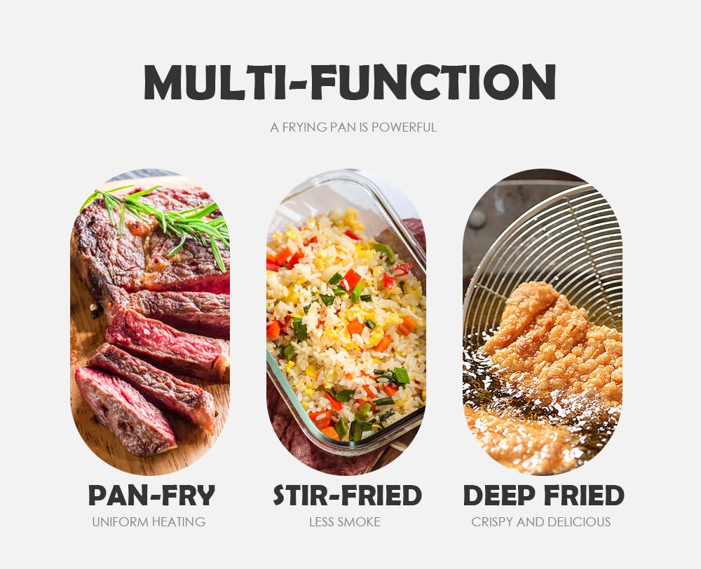 100% PFOA Free Stone-Derived NonStick Frying Pan Coating 5 Layers Bottom Soft Handle Aluminum Dishwasher Safe Cooking Pan Set 100% PFOA Free Stone-Derived NonStick Frying Pan Coating 5 Layers Bottom Soft Handle Aluminum Dishwasher Safe Cooking Pan Set