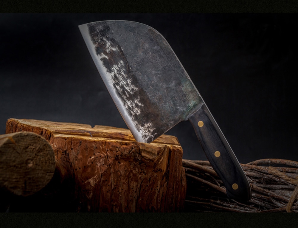 XITUO Full Tang Chef Knife Handmade Forged High-carbon Clad Steel Kitchen Knives Cleaver Filleting Slicing Broad Butcher knife XITUO Full Tang Chef Knife Handmade Forged High-carbon Clad Steel Kitchen Knives Cleaver Filleting Slicing Broad Butcher knife