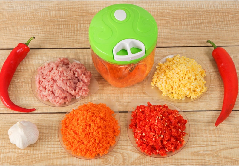 900ML Multifunction High Speedy Design Vegetable Fruit Twist Shredder Manual Meat Grinder Chopper Garlic Cutter 900ML Multifunction High Speedy Design Vegetable Fruit Twist Shredder Manual Meat Grinder Chopper Garlic Cutter