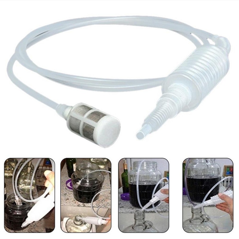 Home Kitchen Plastic Brew Syphon liquid Siphon Food Grade Alcohol Distiller Filter Tube Tool Kitchen Wine Accessories Home Kitchen Plastic Brew Syphon liquid Siphon Food Grade Alcohol Distiller Filter Tube Tool Kitchen Wine Accessories