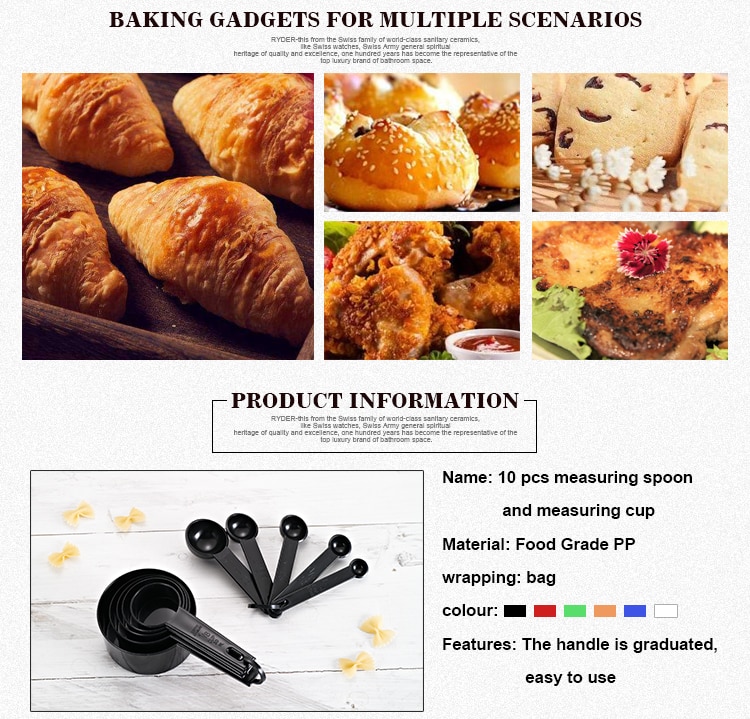 10pcs 7 Color Measuring Cups And Measuring Spoon Scoop Silicone Handle Kitchen Measuring Tool FreeShipping 10pcs 7 Color Measuring Cups And Measuring Spoon Scoop Silicone Handle Kitchen Measuring Tool FreeShipping
