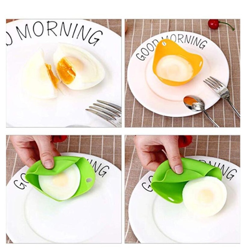 4Pcs/lot Silicone Egg Poacher Poaching Pods Pan Mould Egg Mold Bowl Rings Cooker Boiler Kitchen Cooking Tool Accessories Gadget 4Pcs/lot Silicone Egg Poacher Poaching Pods Pan Mould Egg Mold Bowl Rings Cooker Boiler Kitchen Cooking Tool Accessories Gadget