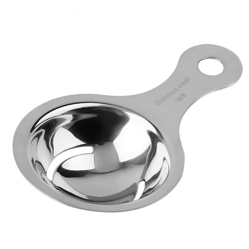 Stainless Steel Egg White Separator Tools Eggs Yolk Filter Gadgets Kitchen Accessories Separating Funnel Spoon Egg Divider Tool Stainless Steel Egg White Separator Tools Eggs Yolk Filter Gadgets Kitchen Accessories Separating Funnel Spoon Egg Divider Tool