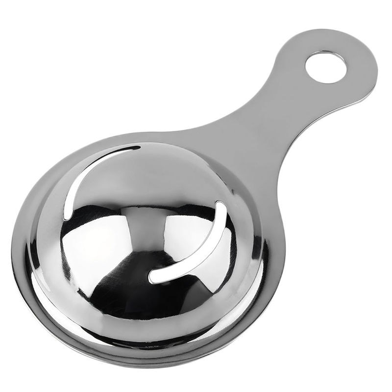 Stainless Steel Egg White Separator Tools Eggs Yolk Filter Gadgets Kitchen Accessories Separating Funnel Spoon Egg Divider Tool Stainless Steel Egg White Separator Tools Eggs Yolk Filter Gadgets Kitchen Accessories Separating Funnel Spoon Egg Divider Tool