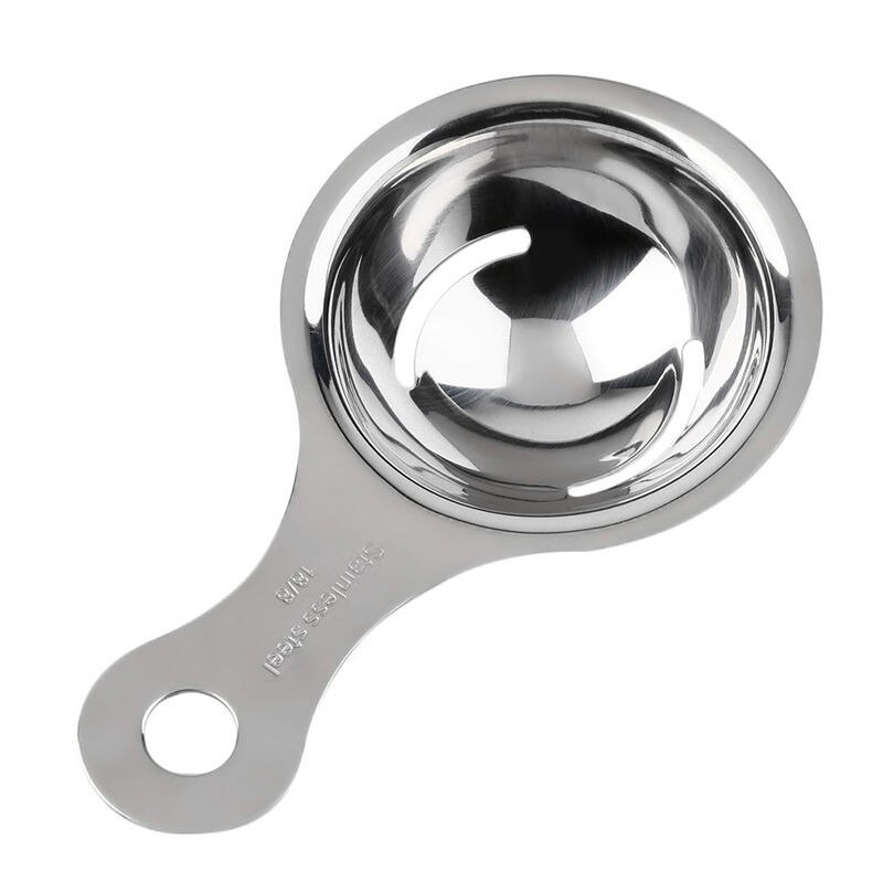 Stainless Steel Egg White Separator Tools Eggs Yolk Filter Gadgets Kitchen Accessories Separating Funnel Spoon Egg Divider Tool Stainless Steel Egg White Separator Tools Eggs Yolk Filter Gadgets Kitchen Accessories Separating Funnel Spoon Egg Divider Tool