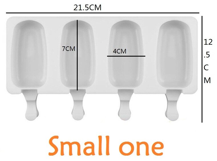 Allforhome 8/4/1 Hole Silicone Ice Cream Mould Ice Cube Tray Popsicle Barrel Diy Mold Dessert Ice Cream Mold with Popsicle Stick Allforhome 8/4/1 Hole Silicone Ice Cream Mould Ice Cube Tray Popsicle Barrel Diy Mold Dessert Ice Cream Mold with Popsicle Stick