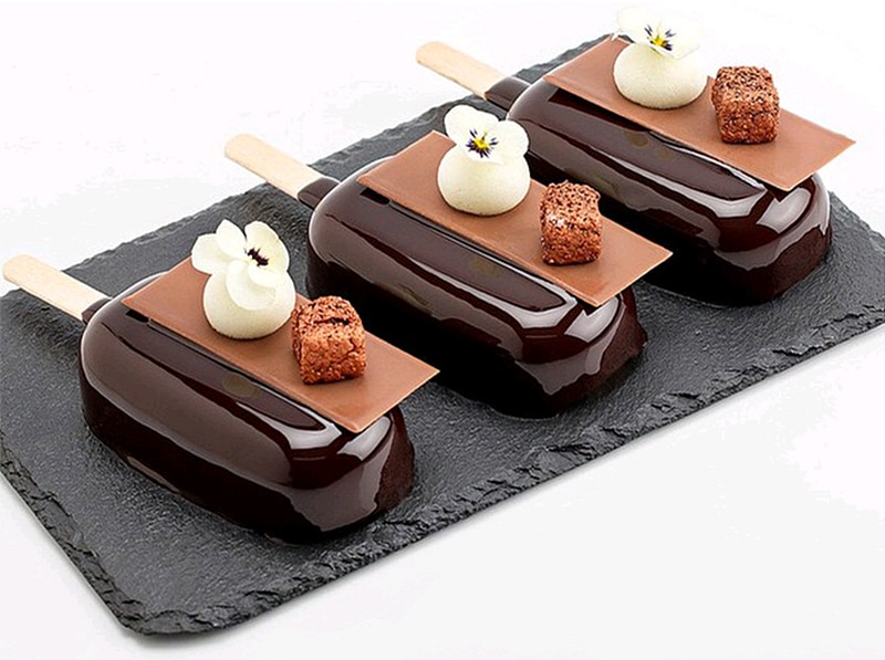 Food Safe Silicone Ice Cream Molds 4 Cell Frozen Ice Cube Molds Popsicle Maker DIY Homemade Freezer Ice Lolly Mould Food Safe Silicone Ice Cream Molds 4 Cell Frozen Ice Cube Molds Popsicle Maker DIY Homemade Freezer Ice Lolly Mould
