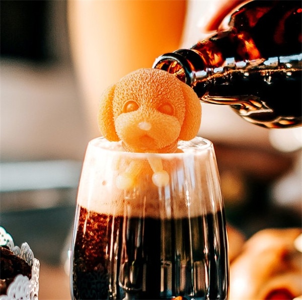 Ice Cube Maker Little bear dogShape Tray Ice Cream Tool Whiskey Wine Cocktail Ice Cube форма для льда силиконовые формы формы Ice Cube Maker Little bear dogShape Tray Ice Cream Tool Whiskey Wine Cocktail Ice Cube форма для льда силиконовые формы формы