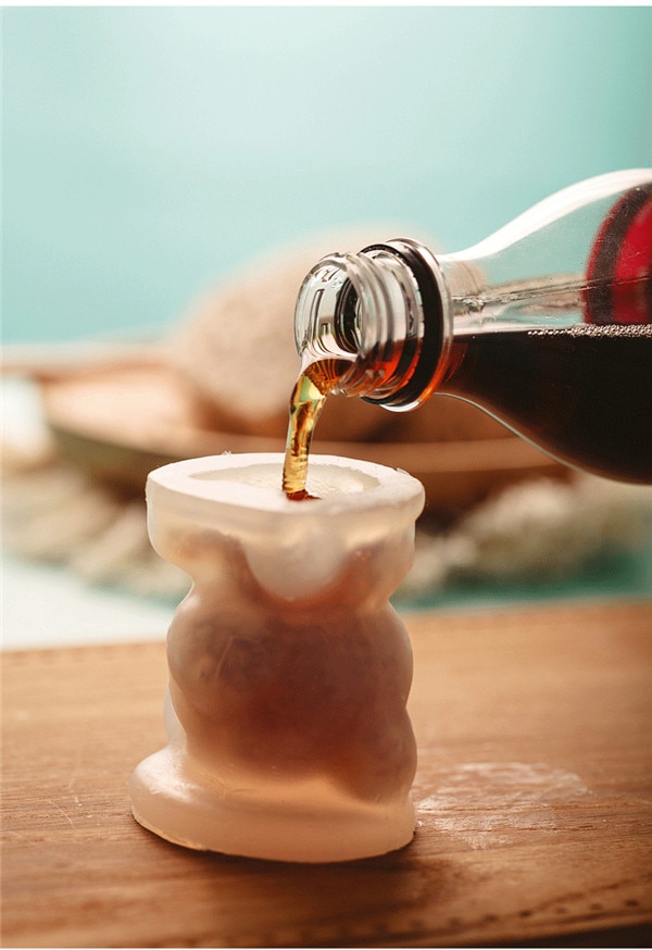 Ice Cube Maker Little bear dogShape Tray Ice Cream Tool Whiskey Wine Cocktail Ice Cube форма для льда силиконовые формы формы Ice Cube Maker Little bear dogShape Tray Ice Cream Tool Whiskey Wine Cocktail Ice Cube форма для льда силиконовые формы формы