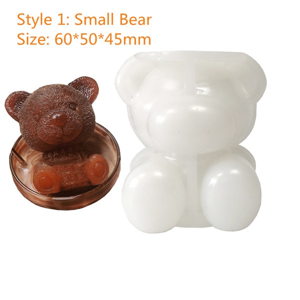 Ice Cube Maker Little bear dogShape Tray Ice Cream Tool Whiskey Wine Cocktail Ice Cube форма для льда силиконовые формы формы Ice Cube Maker Little bear dogShape Tray Ice Cream Tool Whiskey Wine Cocktail Ice Cube форма для льда силиконовые формы формы