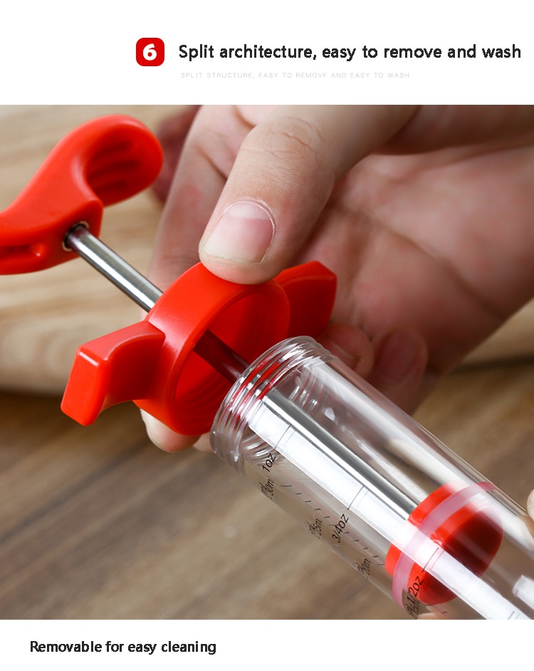 Flavor needle Turkey pork bbq steak meat sauces syringes marinades kitchen accessories Spices cooking tools kitchen gadgets Flavor needle Turkey pork bbq steak meat sauces syringes marinades kitchen accessories Spices cooking tools kitchen gadgets