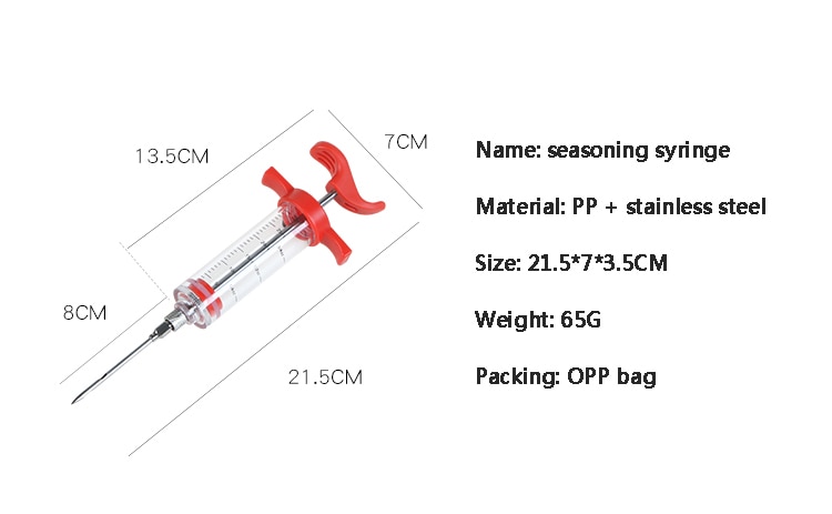 Flavor needle Turkey pork bbq steak meat sauces syringes marinades kitchen accessories Spices cooking tools kitchen gadgets Flavor needle Turkey pork bbq steak meat sauces syringes marinades kitchen accessories Spices cooking tools kitchen gadgets