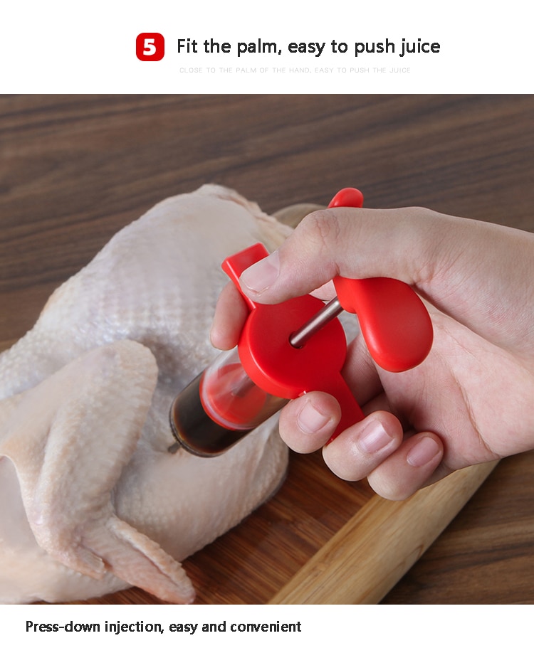 Flavor needle Turkey pork bbq steak meat sauces syringes marinades kitchen accessories Spices cooking tools kitchen gadgets Flavor needle Turkey pork bbq steak meat sauces syringes marinades kitchen accessories Spices cooking tools kitchen gadgets
