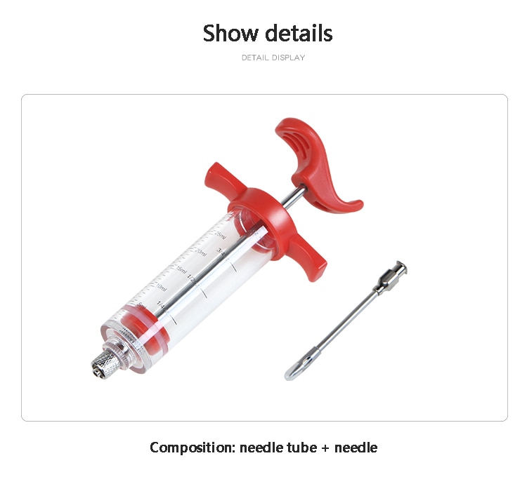 Flavor needle Turkey pork bbq steak meat sauces syringes marinades kitchen accessories Spices cooking tools kitchen gadgets Flavor needle Turkey pork bbq steak meat sauces syringes marinades kitchen accessories Spices cooking tools kitchen gadgets
