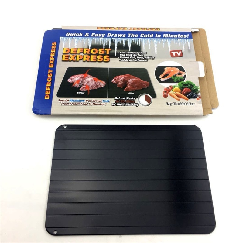 thaw master Home use Fast Defrosting Tray Thaw Food Meat Fruit Quick Defrosting Plate Board defrost tray kitchen tools thaw master Home use Fast Defrosting Tray Thaw Food Meat Fruit Quick Defrosting Plate Board defrost tray kitchen tools