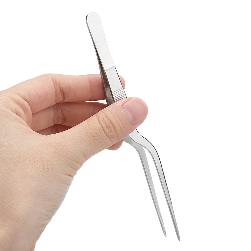 14/16/20/23/26/30cm Kitchen Tweezer BBQ Food Tweezer Clip Mini Chief Tongs Stainless Steel Portable For Picnic Barbecue Cooking 14/16/20/23/26/30cm Kitchen Tweezer BBQ Food Tweezer Clip Mini Chief Tongs Stainless Steel Portable For Picnic Barbecue Cooking