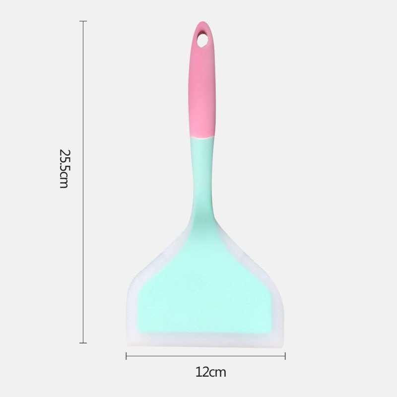 Pro Home Cooking Utensils Silicone Spatulas Beef Meat Egg Kitchen Scraper Wide Pizza Shovel Non-stick Turners Food Lifters Pro Home Cooking Utensils Silicone Spatulas Beef Meat Egg Kitchen Scraper Wide Pizza Shovel Non-stick Turners Food Lifters