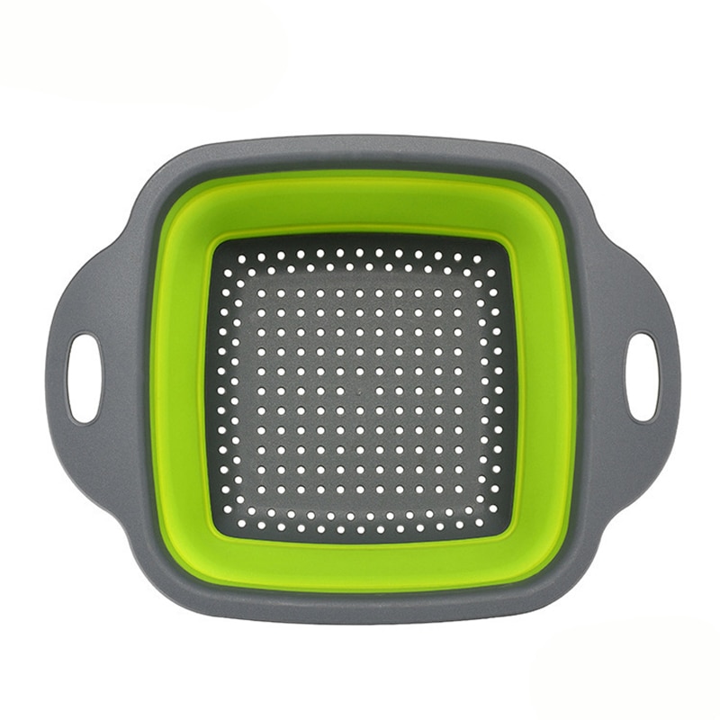 Foldable Fruit Vegetable Washing Basket Strainer Portabl Silicone Colander Collapsible Drainer With Handle Kitchen Tools Foldable Fruit Vegetable Washing Basket Strainer Portabl Silicone Colander Collapsible Drainer With Handle Kitchen Tools