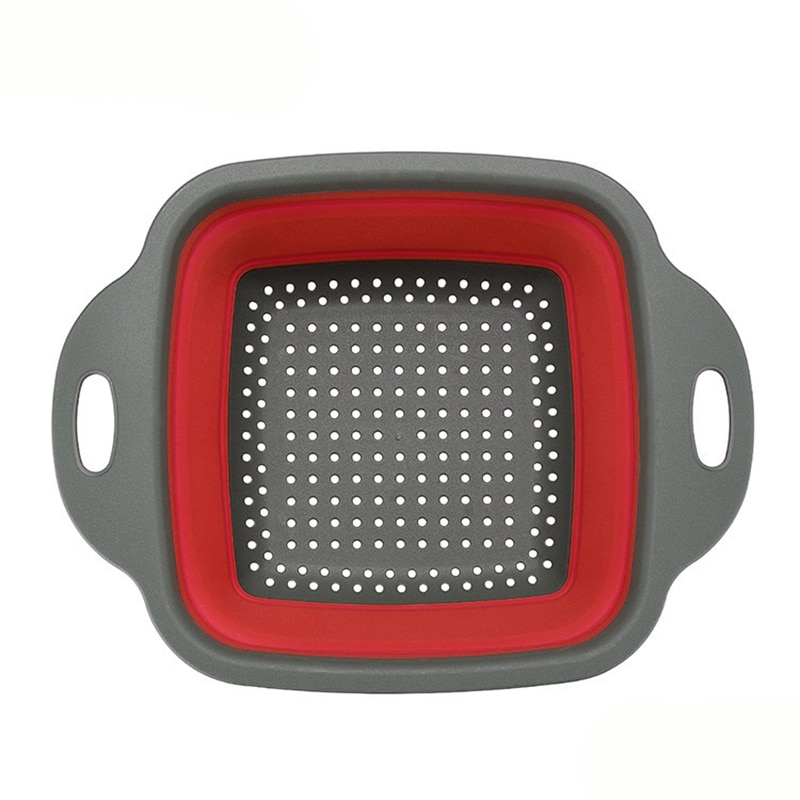 Foldable Fruit Vegetable Washing Basket Strainer Portabl Silicone Colander Collapsible Drainer With Handle Kitchen Tools Foldable Fruit Vegetable Washing Basket Strainer Portabl Silicone Colander Collapsible Drainer With Handle Kitchen Tools