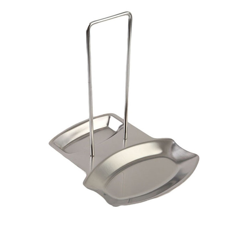 Stainless Steel Pan Pot Cover Lid Rack Stand Spoon Holder Stove Organizer Home Storage Soup Spoon Rests Kitchen Tools Stainless Steel Pan Pot Cover Lid Rack Stand Spoon Holder Stove Organizer Home Storage Soup Spoon Rests Kitchen Tools
