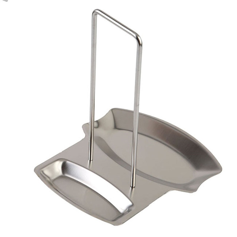 Stainless Steel Pan Pot Cover Lid Rack Stand Spoon Holder Stove Organizer Home Storage Soup Spoon Rests Kitchen Tools Stainless Steel Pan Pot Cover Lid Rack Stand Spoon Holder Stove Organizer Home Storage Soup Spoon Rests Kitchen Tools