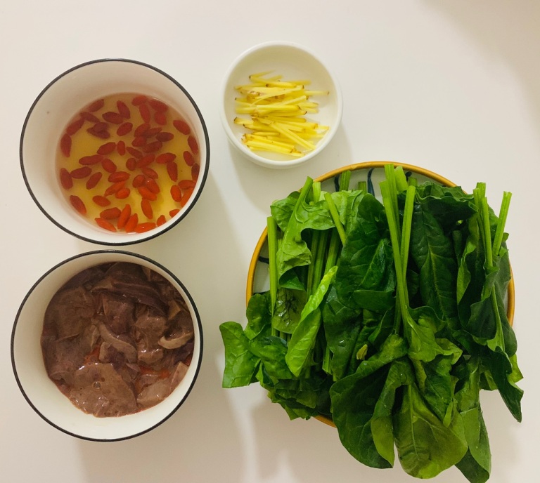 How to cook Chinese Spinach and Pork Liver Soup? - Think Recipe